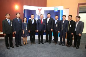 พิธีมอบใบรับรองระบบบริหารงานคุณภาพ ISO 9001: 2008 ของสำนักการคลัง สำนักแผนและวิศวกรรมการตรวจสอบ และสำนักงาน กสทช. ภาค 1-4