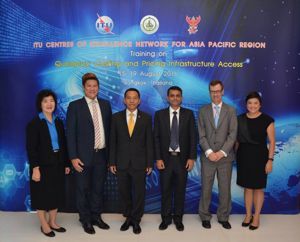 การประชุมเชิงปฏิบัติการ NBTC – ITU Centres of Excellence Network on Quadplay: Costing and Pricing Infrastructure Access