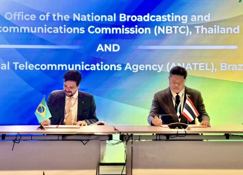 สำนักงาน กสทช. ลงนามบันทึกความเข้าใจ (MoU) กับหน่วยงาน National Telecommunications Agency (ANATEL) แห่งสหพันธ์สาธารณรัฐบราซิล